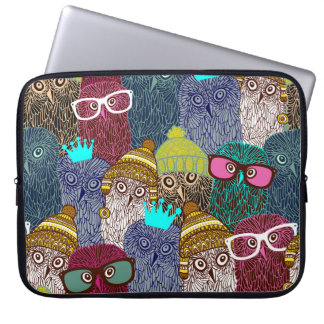 Capa Para Notebook Coruja na coroa