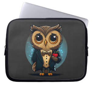Capa Para Notebook Coruja no Amor: Presente perfeito para o Dia de os
