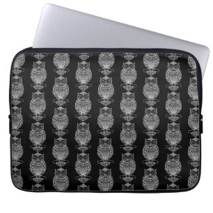 Capa Para Notebook Coruja (preta) - Capuz para Laptop