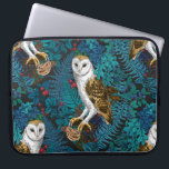 Capa Para Notebook Corujas, samambaias, carvalho e bagas 3<br><div class="desc">Corujas,  camundongos,  bagas florestais e samambaias pintadas а e pintadas,  padrão sem costura</div>