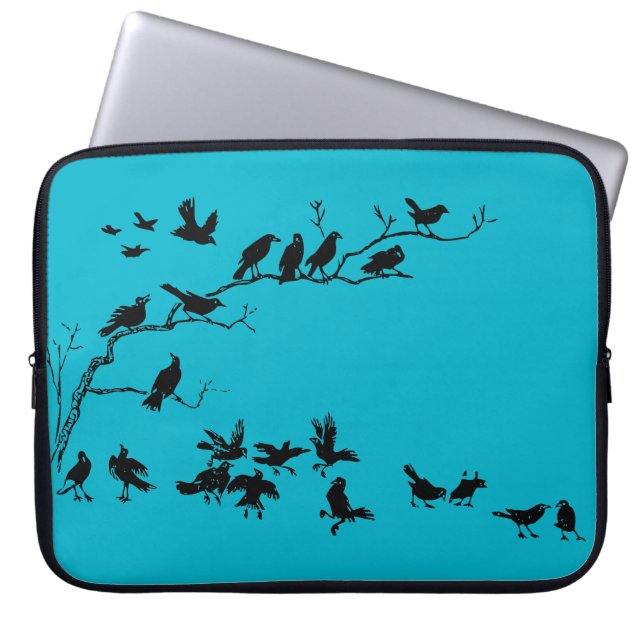 Capa Para Notebook Corvos (Frente)