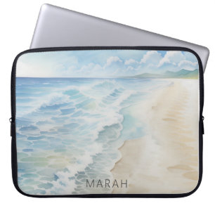 Capa Para Notebook Costa Costeira da Praia Moderna
