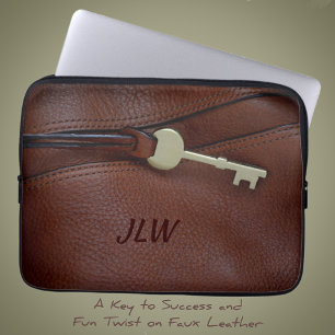 Capa Para Notebook Couro
