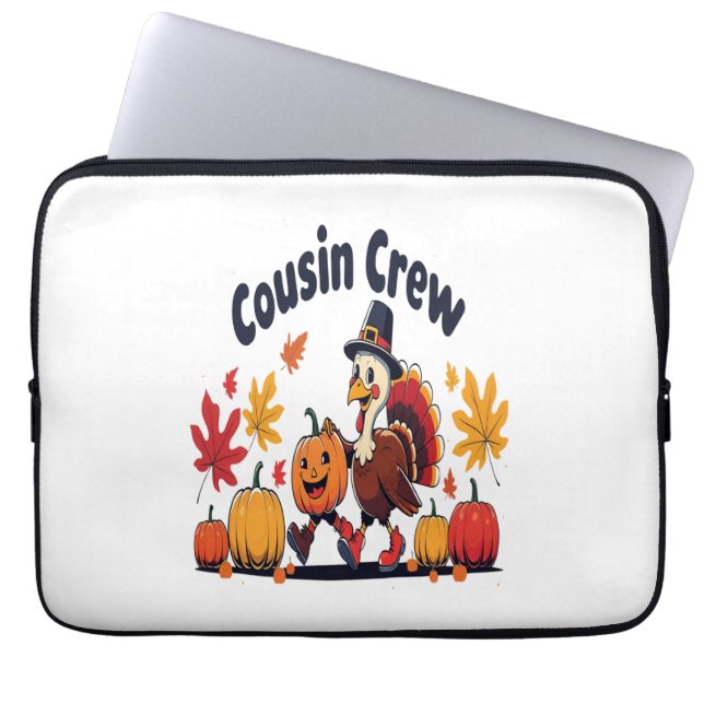 Capa Para Notebook Cousin Crew Pumpkin (Frente)