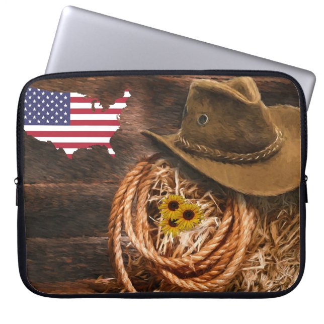 Capa Para Notebook Cowboy (Frente)