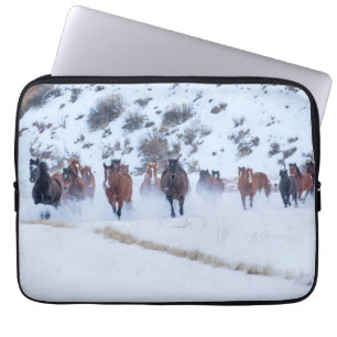 Capa Para Notebook Cowboy Cavalgada Hideout Ranch Shell, Wyoming