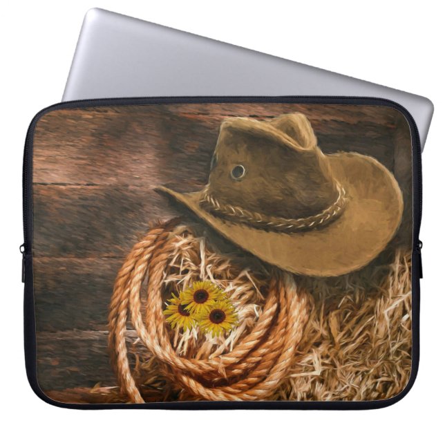 Capa Para Notebook Cowboy Hat (Frente)