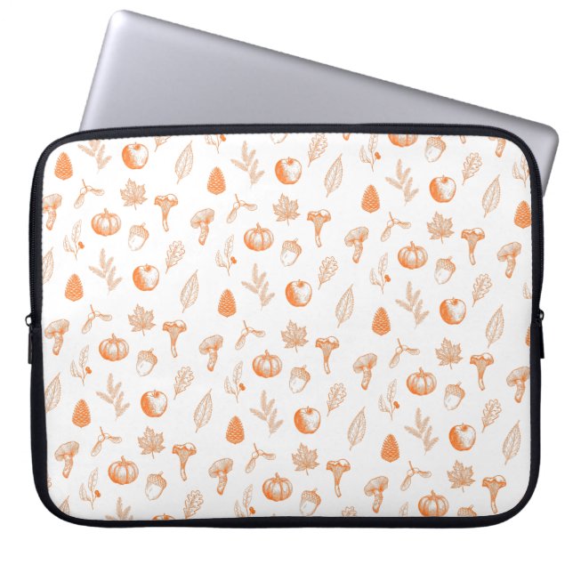 Capa Para Notebook Cozy Autumn Pattern (Frente)