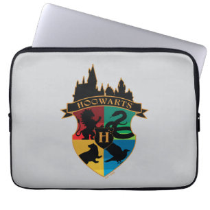 Capa Para Notebook Crachá do Orgulho de Crest House do Castelo HOGWAR