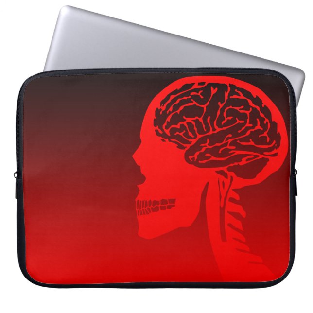 Capa Para Notebook crânio (Frente)
