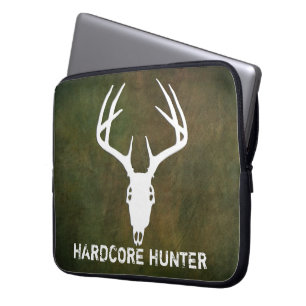 Capa Para Notebook Crânio da caça dos cervos com antlers