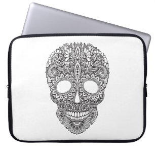 Capa Para Notebook Crânio humano inspirado