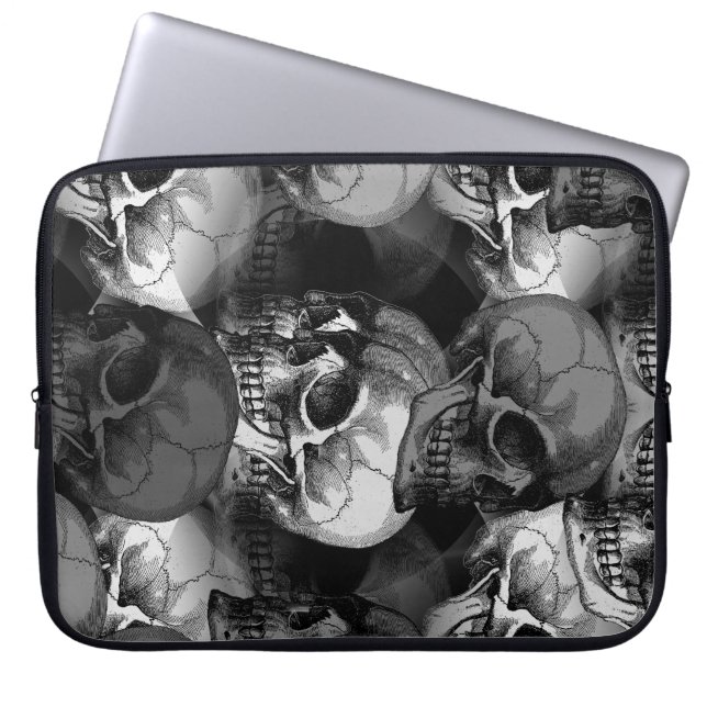 Capa Para Notebook crânios (Frente)