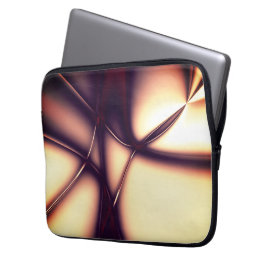 Capa Para Notebook Creme bege queimado sob linha brilhante parece cor