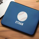 Capa Para Notebook Crianças Personalizadas legal Baseball<br><div class="desc">design de ventoinha legal Baseball Personalizado Kids.</div>