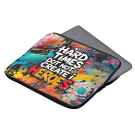 Capa Para Notebook Criar Heróis Tipográficos de Gradiente Vibrante 