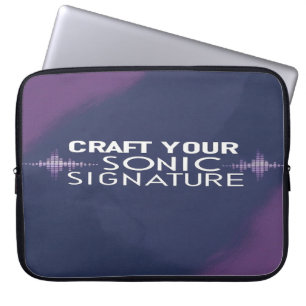 Capa Para Notebook Crie Sua Assinatura Sonora opção 2
