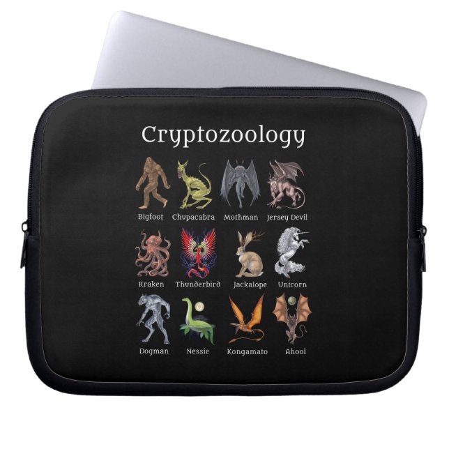 Capa Para Notebook Criptozoologia Criptide Criptozoologia (Frente)