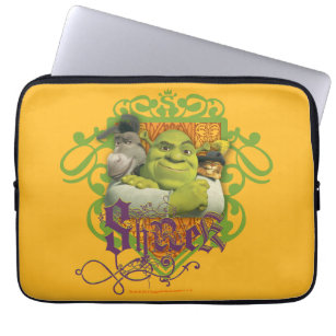 Capa Para Notebook Crista do grupo de Shrek
