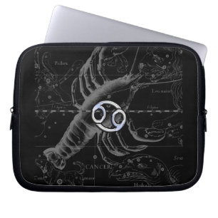 Capa Para Notebook Cromo como Cancer - Sinal Zodiac em Hevelius