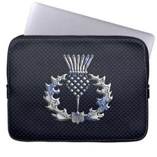Capa Para Notebook Cromo De Prata Como Astro Escocês