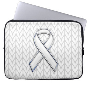 Capa Para Notebook Cromo na Impressão de Consciência da Fita de Kni