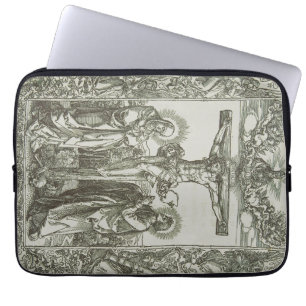 Capa Para Notebook Crucificação medieval do Cristo de Jesus