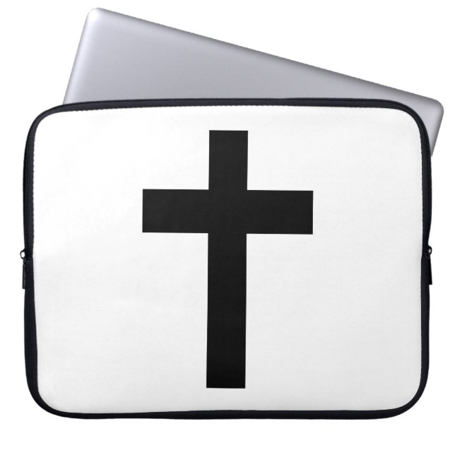 Capa Para Notebook Cruz Cristã (Frente)