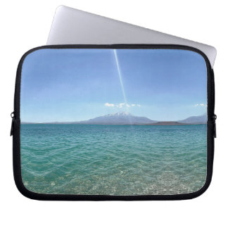Capa Para Notebook Crystal Water View Blue Sky Beach Vibe Peaceful