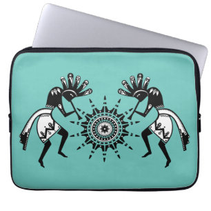 Capa Para Notebook Cultura de americanos nativos - Sun Dancing Kokope