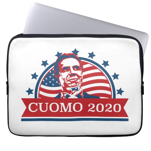 Capa Para Notebook Cuomo 2020 | Votação do Presidente (Frente)