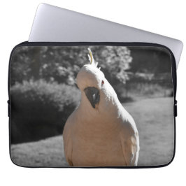 Capa Para Notebook Curioso Cacatua-de-crista-amarela