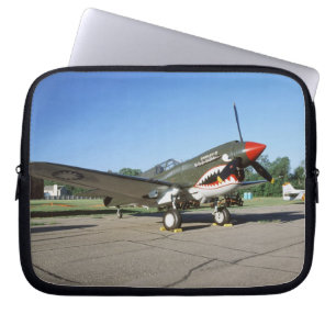 Capa Para Notebook Curtiss P-40 Warhawk, no CAF Air Show de Minnesota