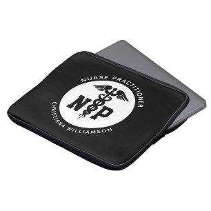 Capa Para Notebook Custom NP Nurse Practitioner Graduation Caduceus