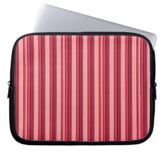Capa Para Notebook Cute hot pink stripes