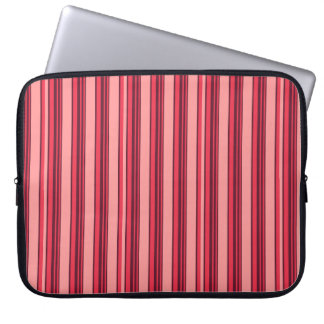 Capa Para Notebook Cute hot pink stripes