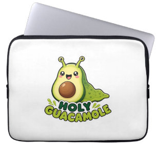 Capa Para Notebook Cute Kawaii Santo Guacamole Lesma de Abacate Carto