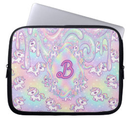 Capa Para Notebook Cute Kawaii Unicorn Pastel Rainbow Magical