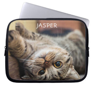 Capa Para Notebook Cute Kitty Cat Personalized Laptop Sleeve