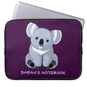 Capa Para Notebook Cute Koala Personalizado