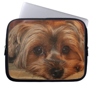 Capa Para Notebook Cute Yorkshire Terrier Puppy Dog