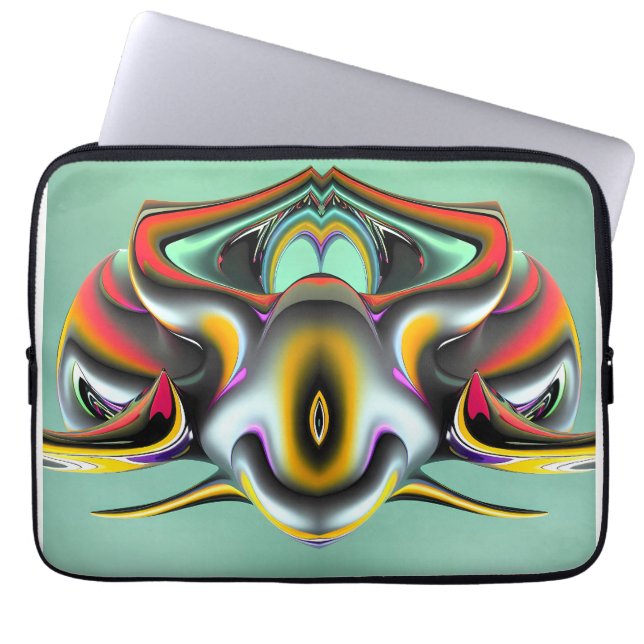 Capa Para Notebook Cyber-Hotdish - Ken Gage Fine Art (Frente)