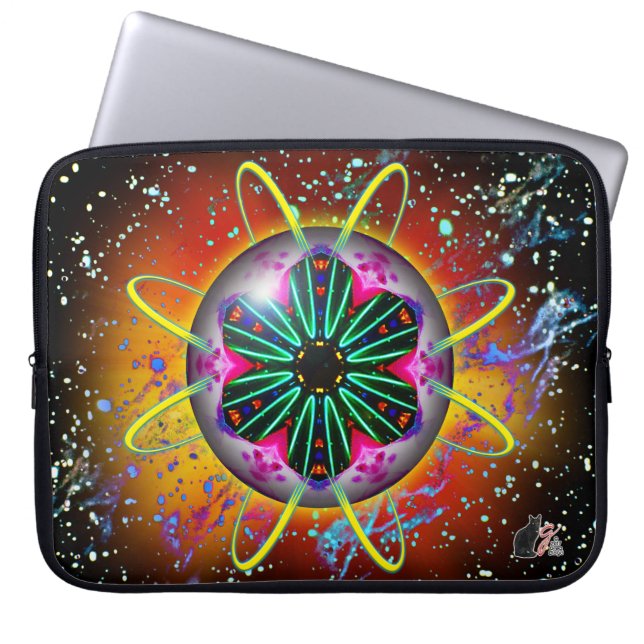 Capa Para Notebook Cyclon Orbz Kaleid (Frente)