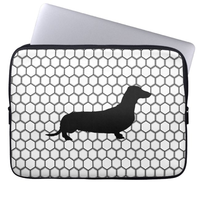 Capa Para Notebook Dachshund galhardo (Frente)