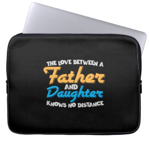 Capa Para Notebook Daddy Gift The Love Between A Father And Daughter