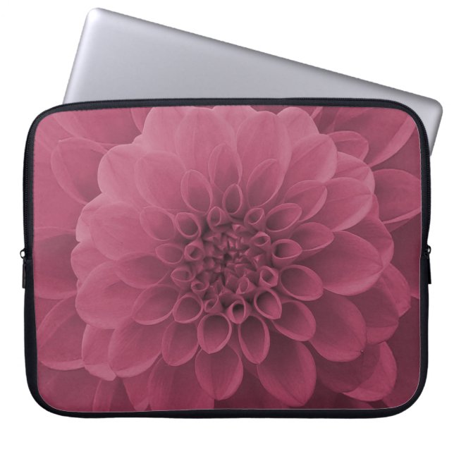 Capa Para Notebook Dahlia Rosa (Frente)