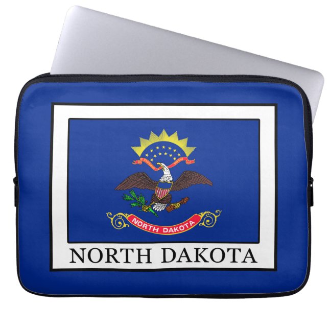 Capa Para Notebook Dakota do Norte (Frente)