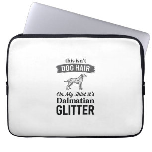 Capa Para Notebook Dálmata Brilho Citação Engraçada de Cabelo de Cach