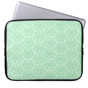 Capa Para Notebook Damask "Kangaroo Paw", laptop verde da casa