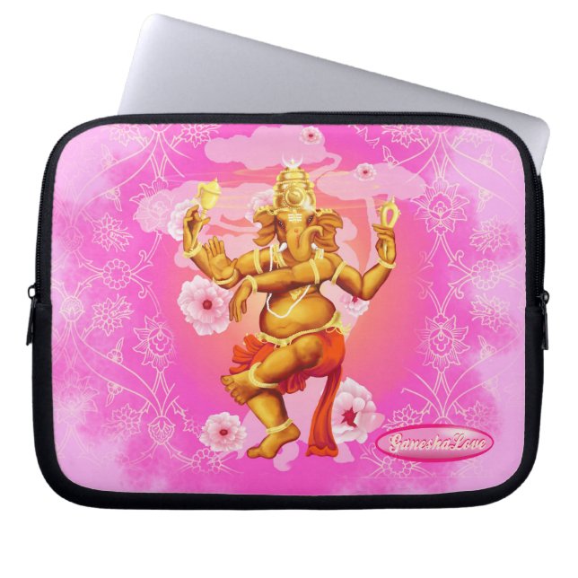 Capa Para Notebook Dança Ganesha (Frente)
